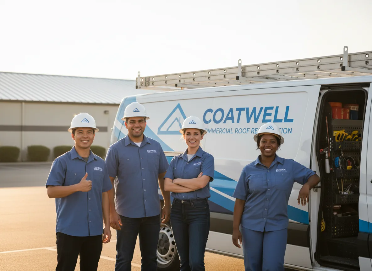 Commercial roof coating company in Bethel, MN